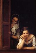 Bartolome Esteban Murillo Window of two women china oil painting reproduction